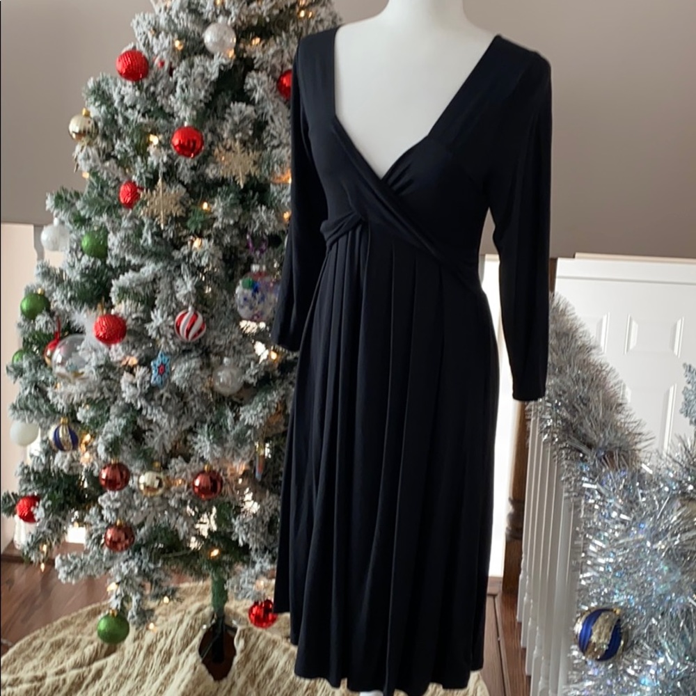 The Limited long black dress.